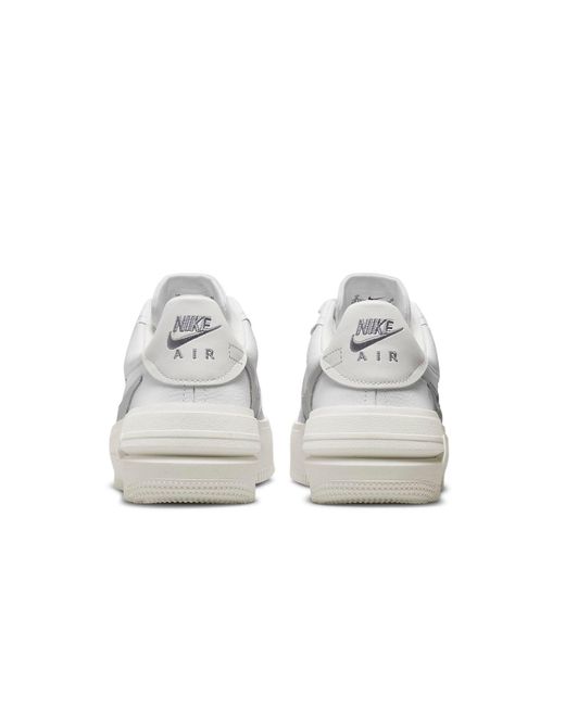 Nike White (Wmns) Af1 Plt.Af.Orm 'Summit'