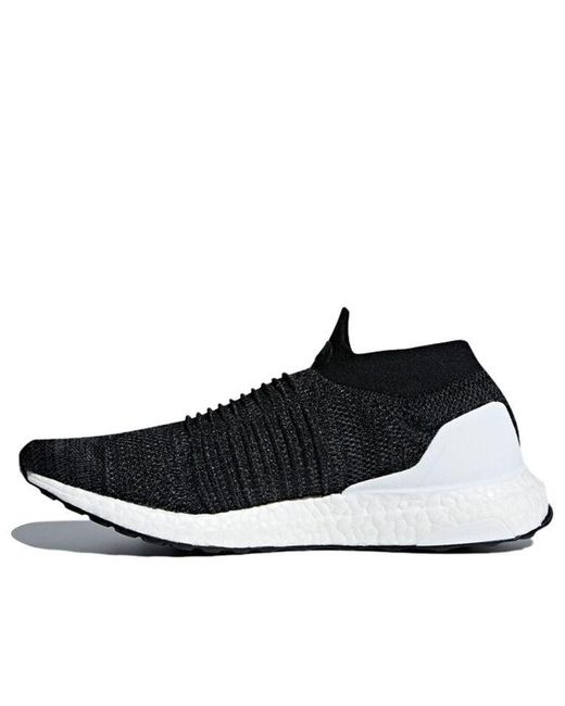 Adidas Black Ultra Boost Laceless 'Core' for men