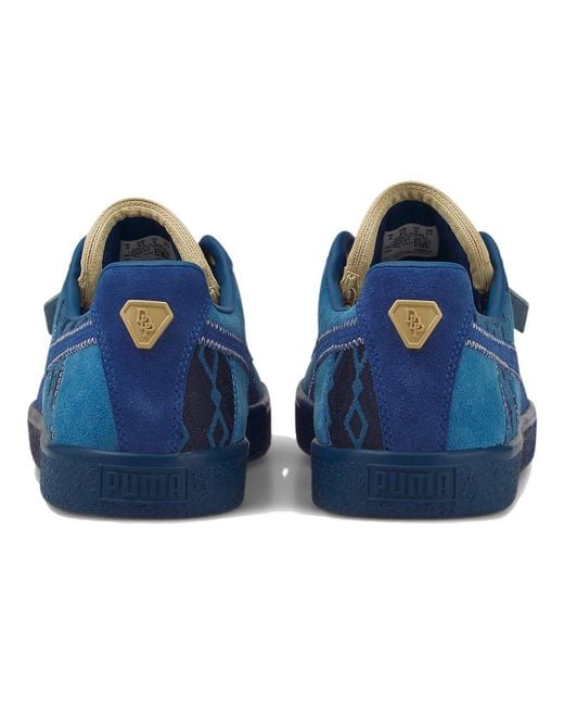 PUMA Blue Clyde Vintage X Dapper Dan 'Pre-Game Runway for men