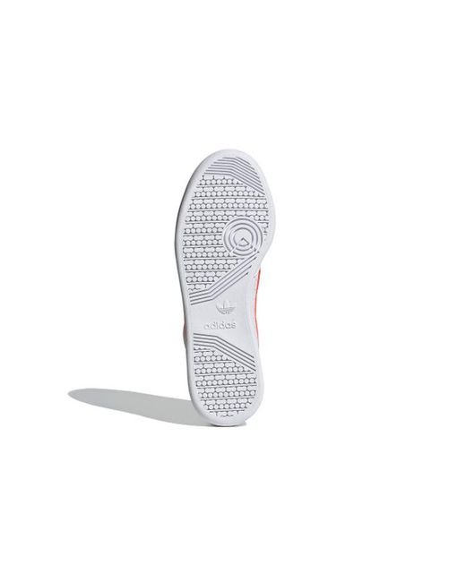 Adidas White Continental 80 Solar' for men