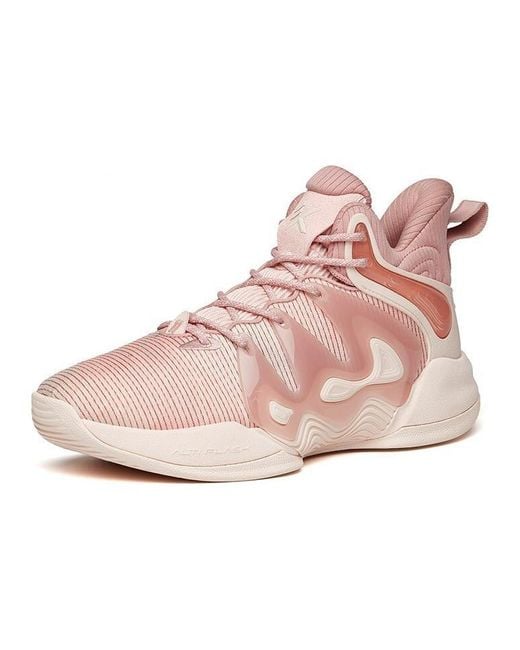 Anta Pink Klay Thompson 1.0 The Mountain Basketball Shoes for men
