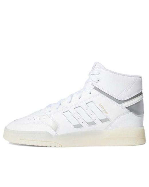 Adidas White Originals Drop Step for men