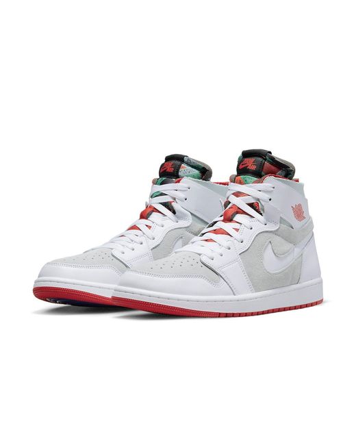 Nike Multicolor Air 1 Zoom Cmft Leather High-top Trainers for men