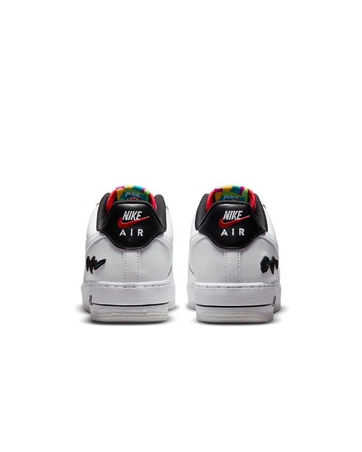 Nike White Air Force 1 '07 Lv8 3 'Peace Love for men
