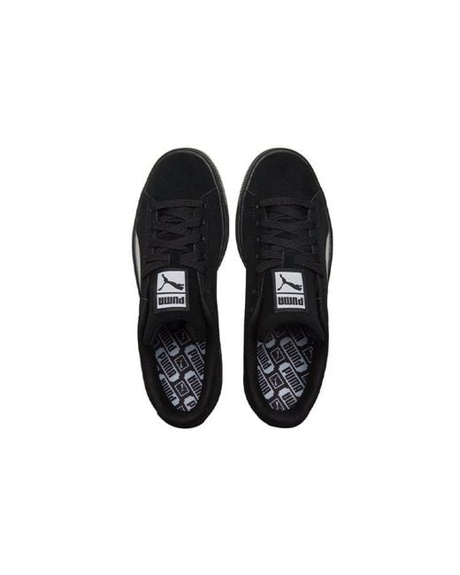 PUMA Black Suede 'Spraycan for men