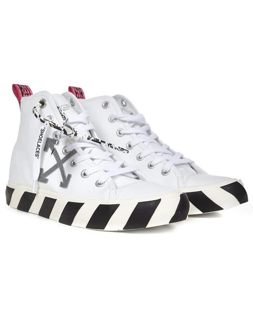 Off-White c/o Virgil Abloh White Vulc Sneaker Mid for men