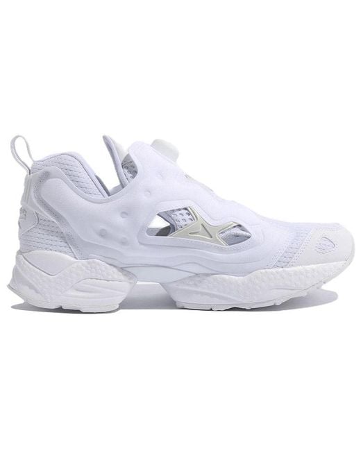 Reebok White Instapump Fury 95 for men