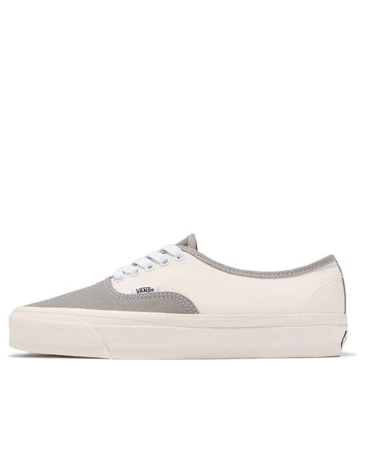 Vans White Premium Authentic 44 'Drizzle' for men