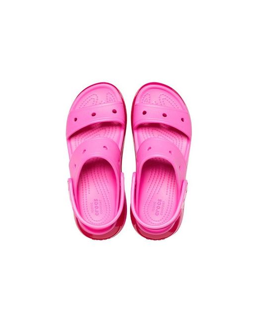 CROCSTM Pink Mega Crush Sandal 'Juice' for men