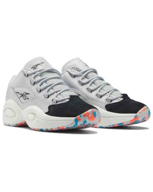 Reebok White Question Low 'Rec Center' for men