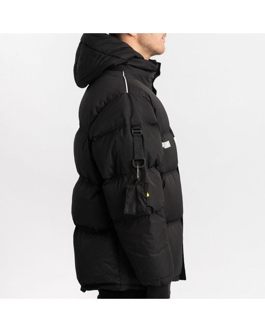 PUMA Black X Ader Error Down Puffer Coat for men