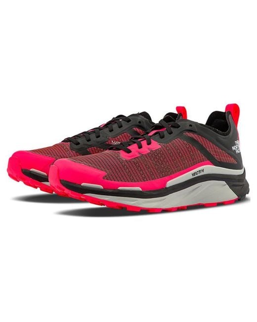 The North Face Red (Wmns) Vectiv Infinite Trail Running Shoes 'Brilliant Coral With'