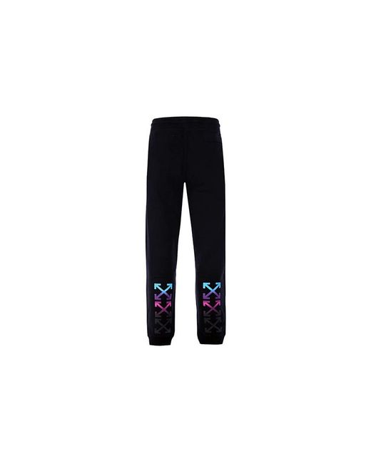 Off-White c/o Virgil Abloh Black Gradient Sweat for men