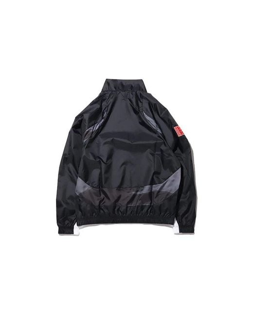 Nike Blue Legacy Aj11 Stand Collar Casual Jacket for men