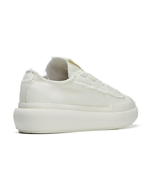 Adidas White Y-3 Nizza Low 'Worn-In for men