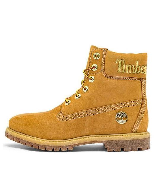 Timberland Natural 6 Inch Premium Waterproof Boots