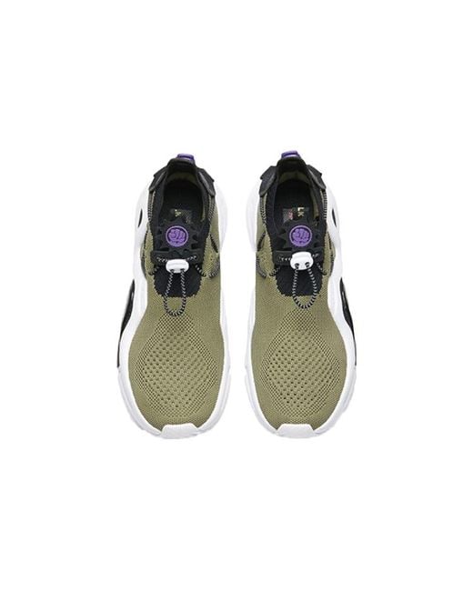 Anta Green X Marvel Running Shoes 'Hulk' for men