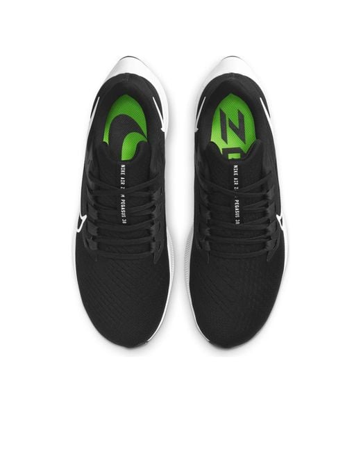 Nike Black Air Zoom Pegasus 38 for men