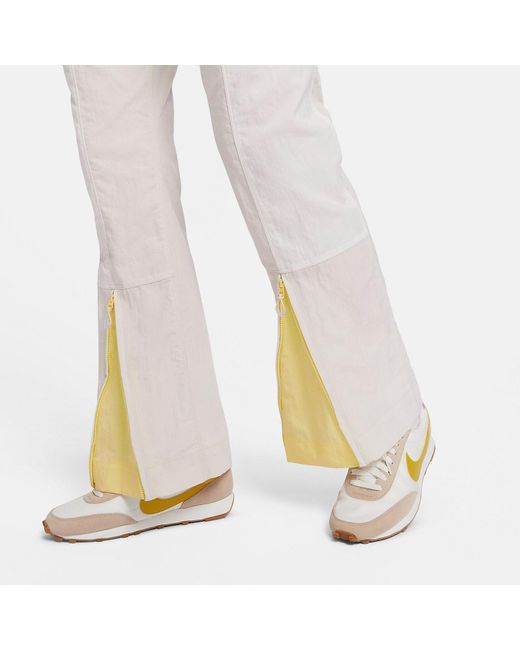 Nike White (Wmns) Sportswear Utility High Waist Adjustable Casual Pants
