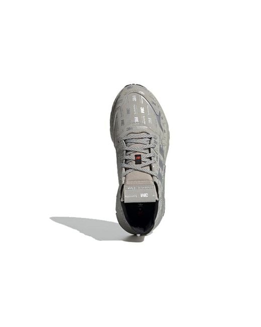 Adidas Gray 3M X Nite Jogger '3M Logo Print for men