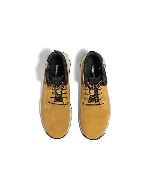 Timberland Natural Brooklyn Side Zip Boot 'Wheat Nubuck With Camo' for men