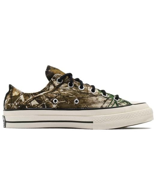 Converse Brown Realtree X Chuck 70 Low 'Edge Camo Print' for men