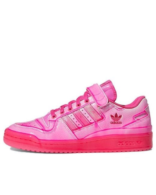 Adidas Pink Jeremy Scott X Forum Low 'Dipped for men