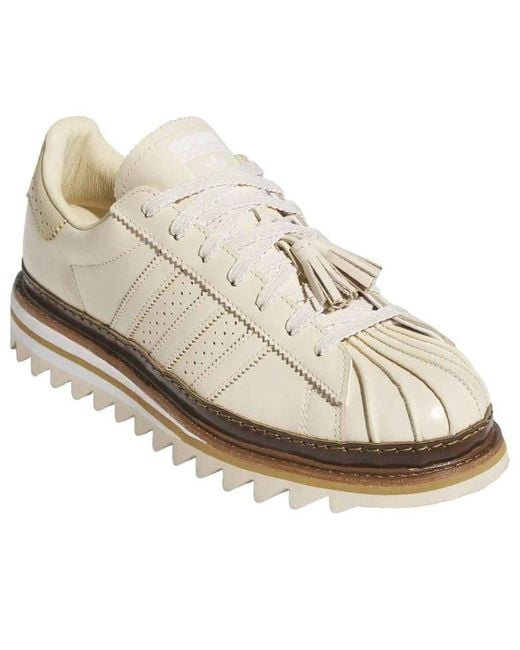 Adidas White X Clot Superstar 'Crystal Sand' for men