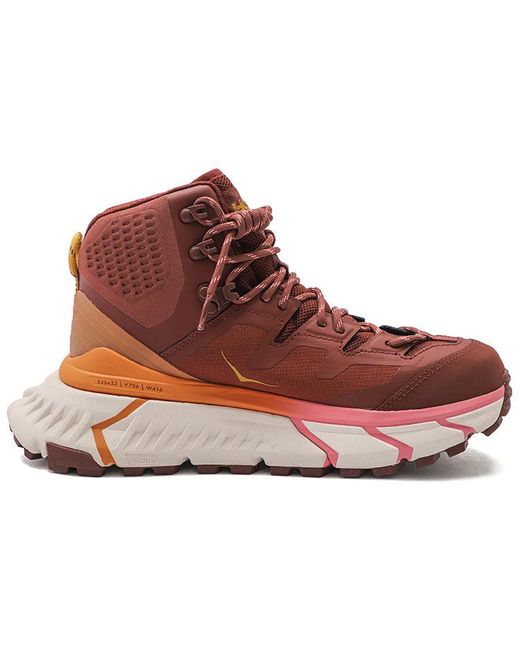Hoka One One Red (Wmns) Tennine Hike Gtx 'Cherry Mahogany Strawberry Ice'