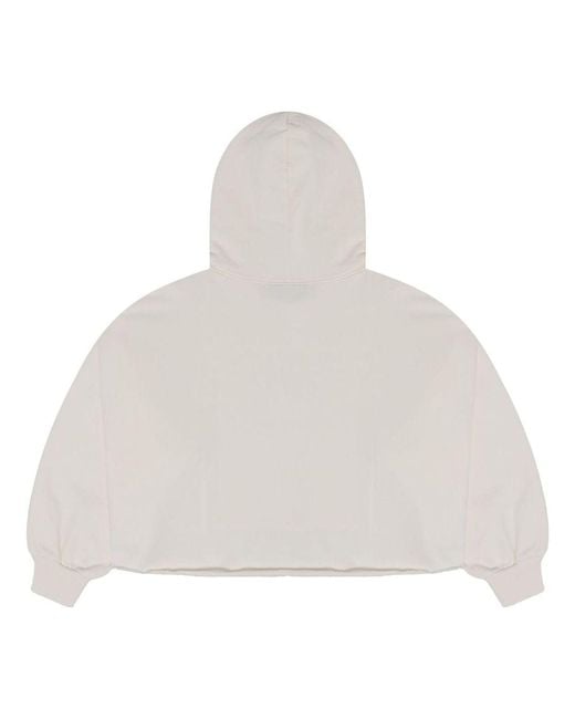 Drew House White Secret Cropped Hoodie 'Off' for men