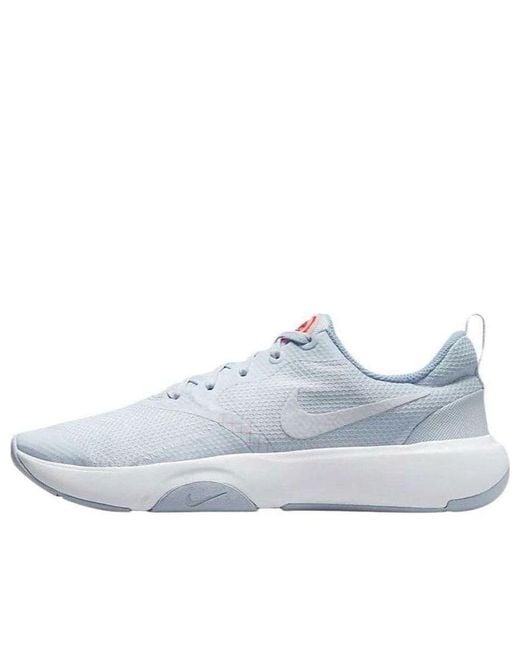 Nike White (Wmns) City Rep Tr Running Shoe 'Light'