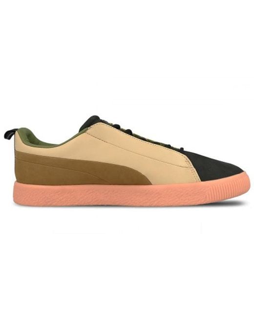 PUMA Brown Naturel X Clyde Fshn 'Glow for men