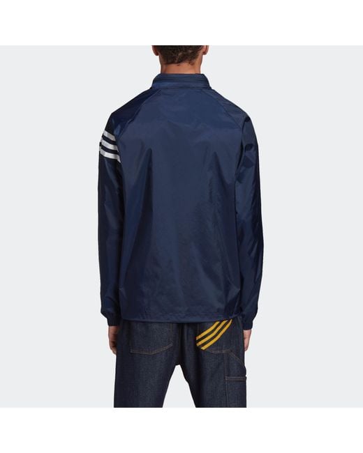 Adidas Blue Human Made Windbreaker for men