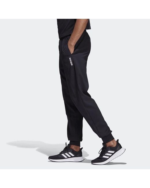 Adidas Blue Logo Bundle Feet Sports Pants for men