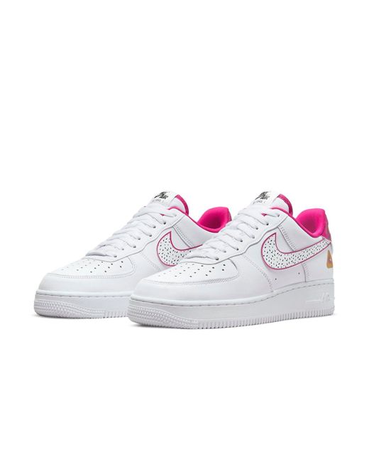 Nike White (Wmns) Air Force 1 '07 Lx 'Dragon Fruit'