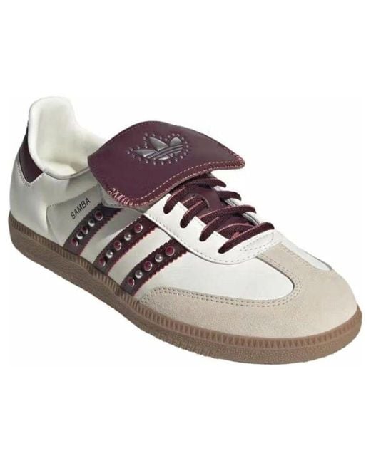 Adidas White Samba Lt 'Hemp Off-