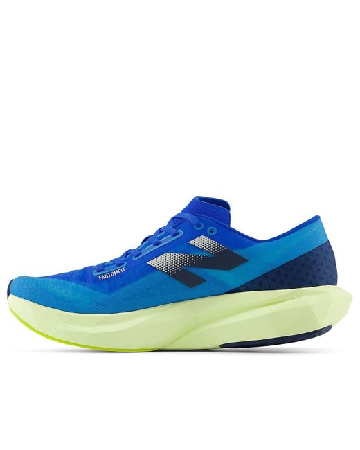 New Balance Fuelcell Rebel V4 S Running Trainers Road Blue Oasis 7 for men