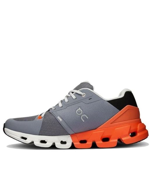 On Shoes Blue Cloudflyer 4 'Fossil Flame' for men