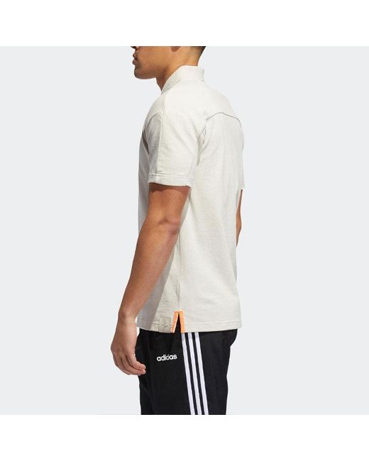 Adidas Natural Sports Stylish Short Sleeve Polo Bauxite for men