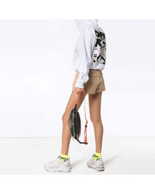 Off-White c/o Virgil Abloh White (Wmns) Back Logo Alphabet Printing Loose