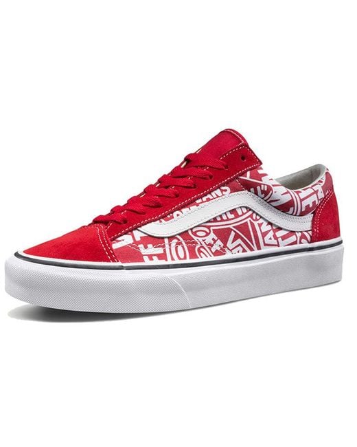 Vans Red Style 36 Sneakers for men