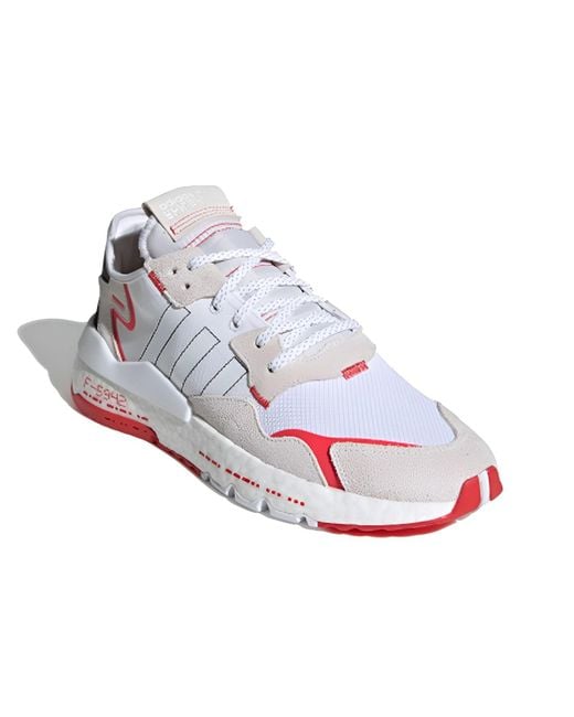 Adidas White Originals Nite Jogger for men