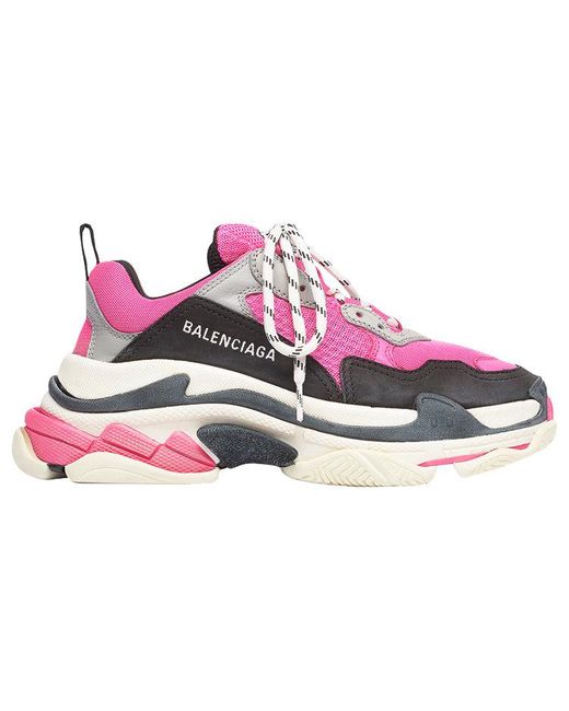 Balenciaga Pink (Wmns) Triple S 'Fluo'