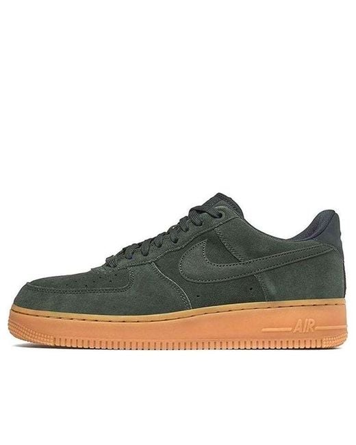 Nike Green Air Force 1 07 Lv8 Suede 'Outdoor' for men