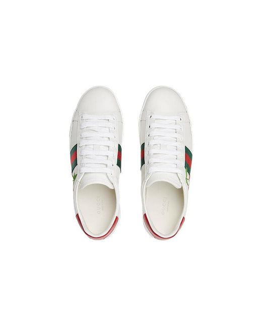 Gucci White (Wmns) Ace Gg 'Cherry'