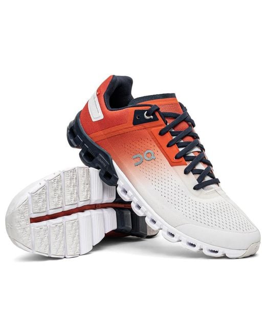 On Shoes Red Cloudflow 3.0 'Rust Eclipse' for men