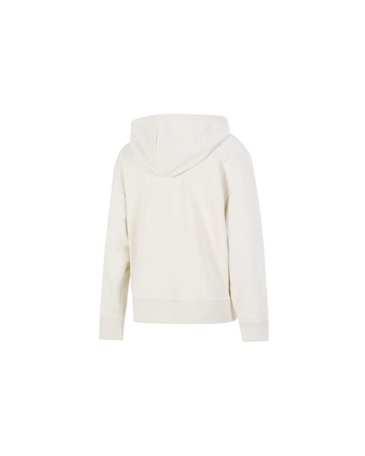 PUMA White (Wmns) Classics Logo Hoodie