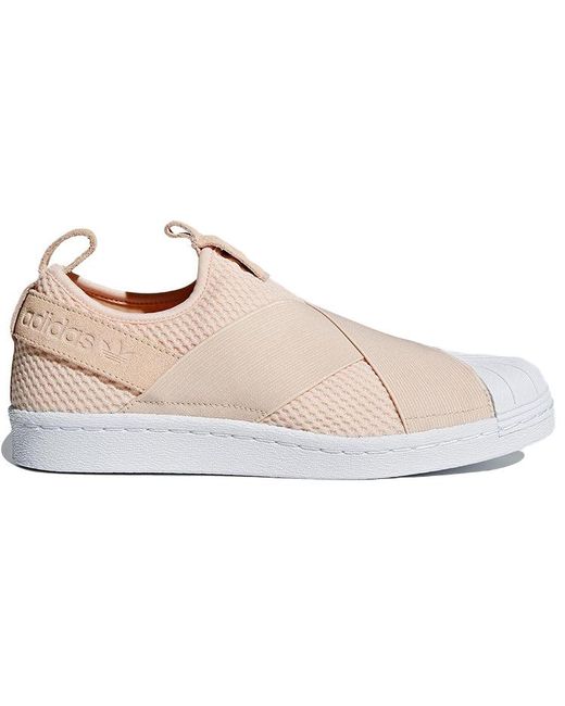 Adidas Pink (Wmns) Superstar Slip On 'Linen'
