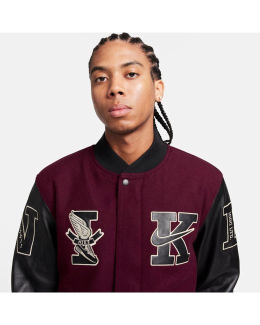 Nike Red Destroyer Jacket Asia Sizing 'Night' for men