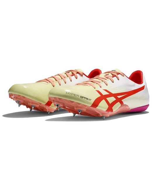 Asics Red Hyper Sprint 7 Classic' for men